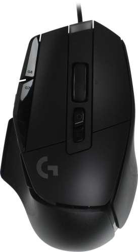 Мышь Logitech G502 X, игровая, оптическая, проводная, USB, черный [910-006142]